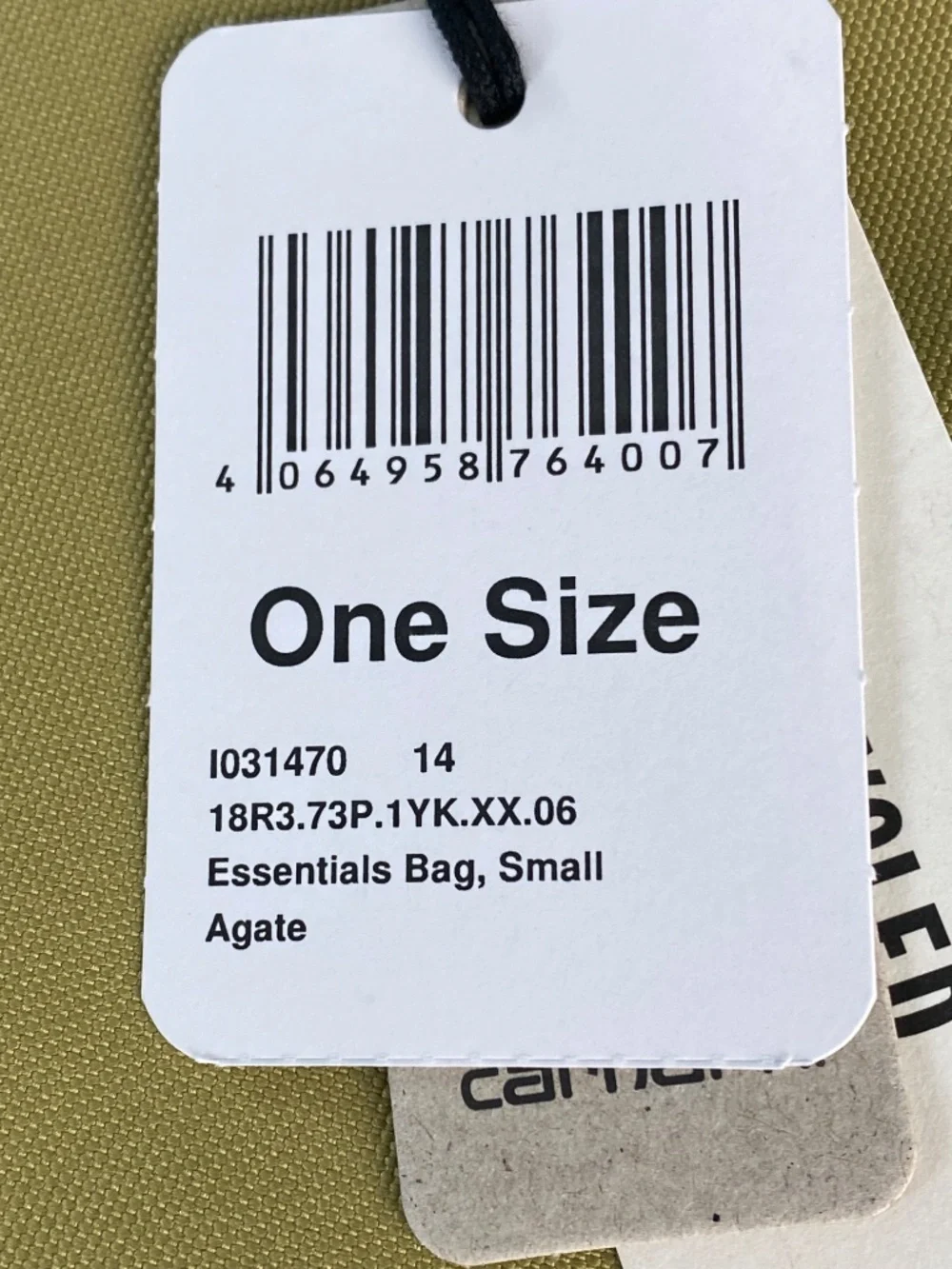 Carhartt WIP Essentials Small Crossbody Bag Agate NWT
